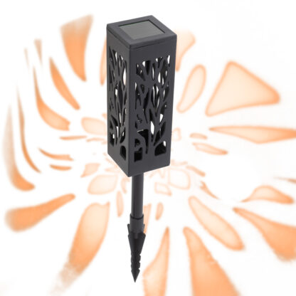 Lampy lampiony solarne stojące dekoracyjne 4 sztuki - obrazek 6