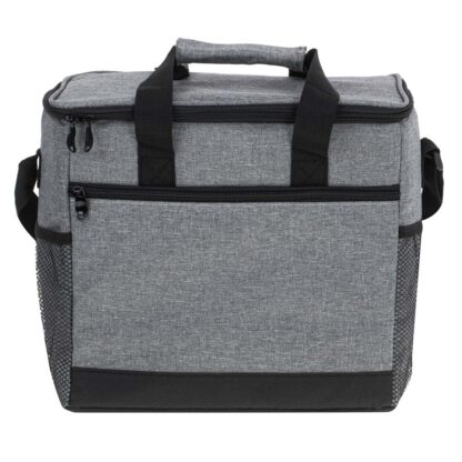 Torba termiczna na lunch plażę piknik 16L szara - obrazek 9