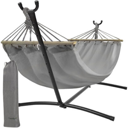 Hamak ogrodowy 200x150cm Gardlov ze stelażem