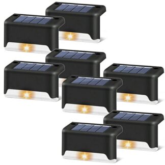 LAMPA SOLARNA NAROŻNA PANEL 8 SZT
