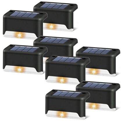 LAMPA SOLARNA NAROŻNA PANEL 8 SZT