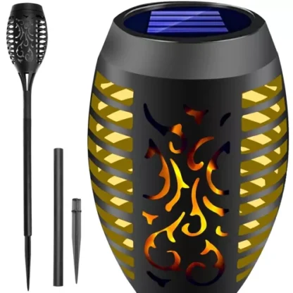 Lampa ogrodowa solarna - pochodnia 23559 - obrazek 2