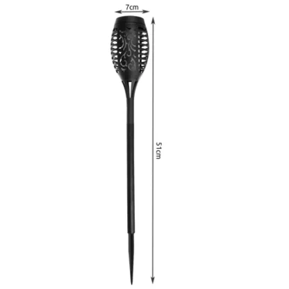 Lampa ogrodowa solarna - pochodnia 23559 - obrazek 10