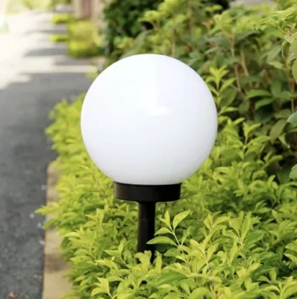 Lampa ogrodowa solarna- kula zestaw 6szt. 23562 - obrazek 4