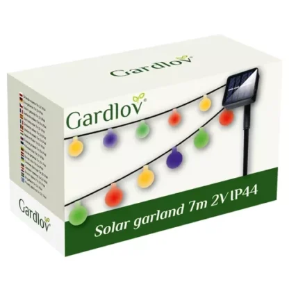 Girlanda solarna 7m 2V IP44 Gardlov 23865 - obrazek 7