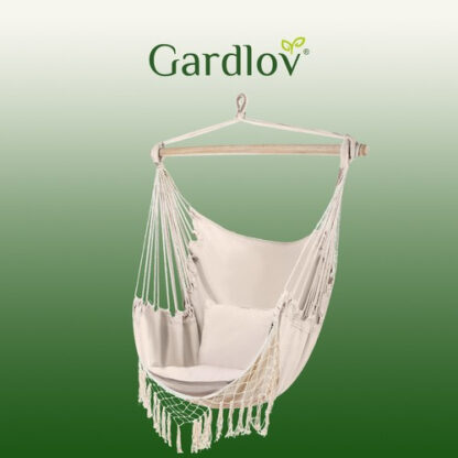 Hamak - krzesło brazylijskie beżowe Gardlov - obrazek 8