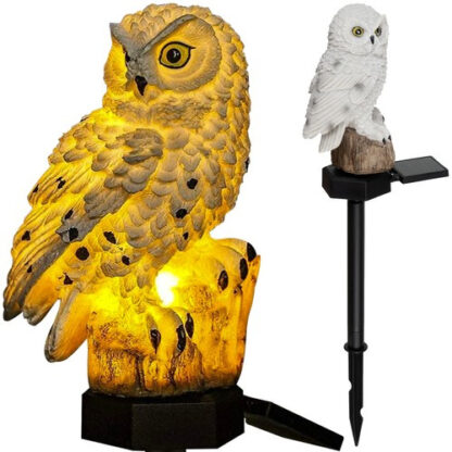 Lampa ogrodowa solarna - sowa Gardlov 23847 - obrazek 2