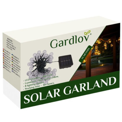 Girlanda solarna 12m IP65 Gardlov 24010 - obrazek 10