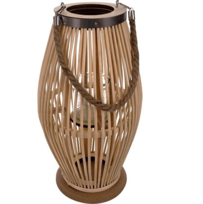 Lampion bambusowy rattanowy Gardlov 24282 - obrazek 5
