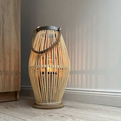 Lampion bambusowy rattanowy Gardlov 24282 - obrazek 13