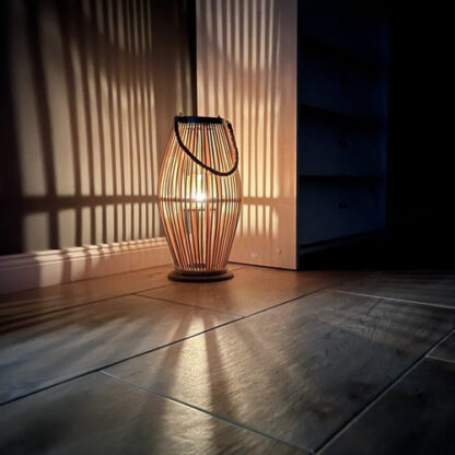 Lampion bambusowy rattanowy Gardlov 24282 - obrazek 15