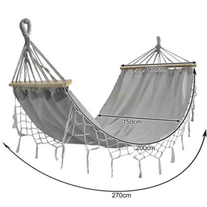 Hamak ogrodowy 200x150cm Gardlov - obrazek 3