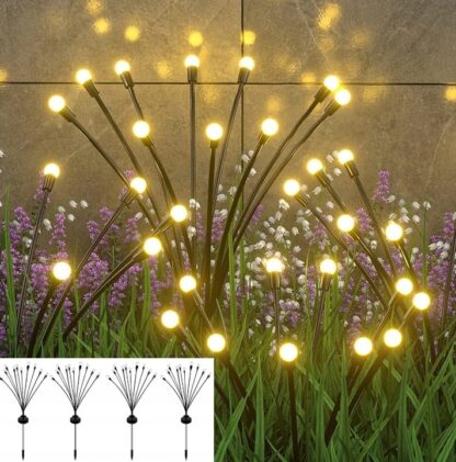 Lampa solarna kulki 10szt. zestaw 2szt - obrazek 7