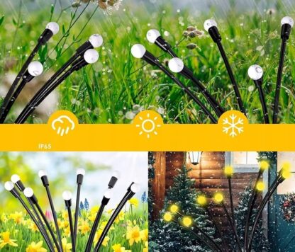 Lampa solarna kulki 10szt. zestaw 2szt - obrazek 9