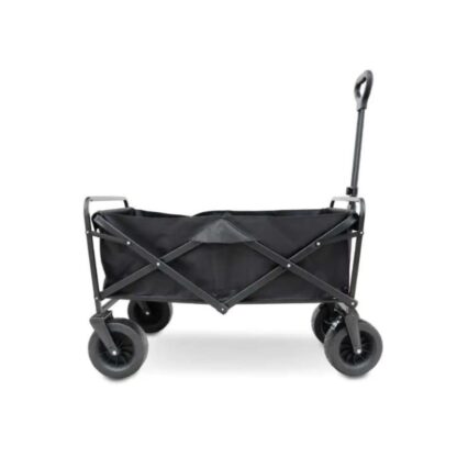 Wózek transportowy składany, metalowy, przyczepka ogrodowa 72x47x68-87cm AR07CZ - obrazek 8