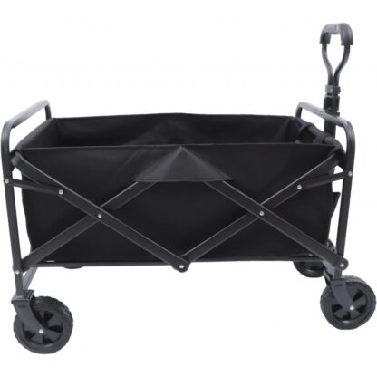 Wózek transportowy składany, metalowy, przyczepka ogrodowa 72x47x68-87cm AR07CZ - obrazek 9