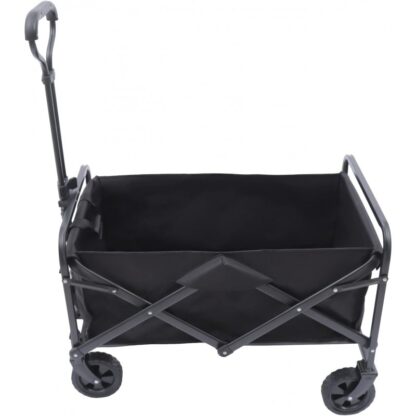 Wózek transportowy składany, metalowy, przyczepka ogrodowa 72x47x68-87cm AR07CZ - obrazek 10