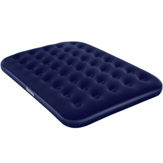 Materac welurowy dwuosobowy Bestway 191x137x22 cm granatowy