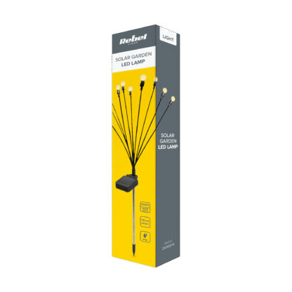 Ozdobne ogrodowe lampki solarne Rebel - obrazek 4