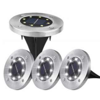 KX5255 Lampa solarna ogrodowa LED najazdowa gruntowa 12szt