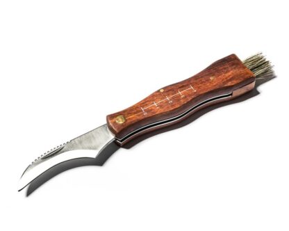 KX7581_1 Nóż scyzoryk do zbierania grzybów z pokrowcem etui - obrazek 3