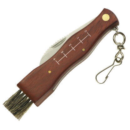 KX7581_1 Nóż scyzoryk do zbierania grzybów z pokrowcem etui - obrazek 4