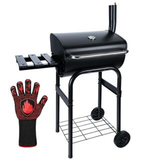 ND32_GQ10 GQ10 GRILL OGRODOWY PRZENOŚNY Z POKRYWĄ HQ + KOMIN