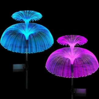 LAMPKA SOLARNA OGRODOWA MEDUZA 2SZT