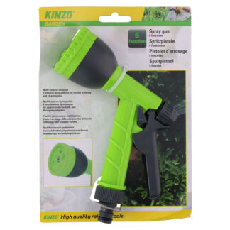 ND38_8711252121505 Kinzo - Wielofunkcyjny pistolet zraszający do podlewania ogrodu (6 funkcji)