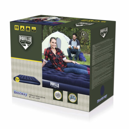 Dmuchany Materac 2-Osobowy 203 x 183 x 22 cm Bestway - obrazek 10