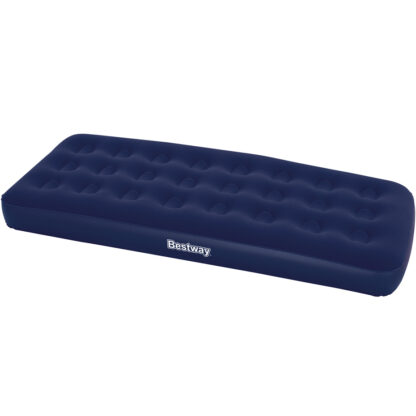 Materac welurowy jednoosobowy Bestway 185x76x22 cm granatowy - obrazek 3