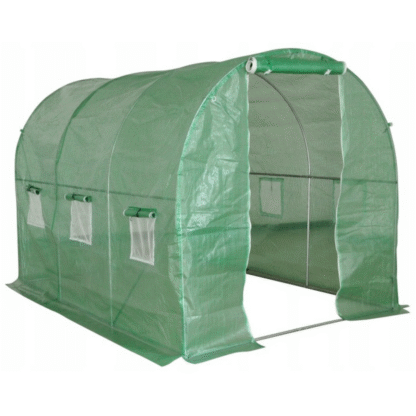 ND24_21377 Tunel Foliowy Ogrodowy Szklarnia 2x3 6m2 Zielony na Warzywa Stelaż 5905991038108 - obrazek 5