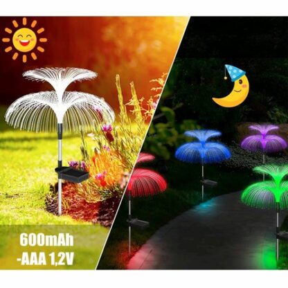 LAMPKI SOLARNE OGRODOWE MEDUZA 4 SZT - obrazek 4