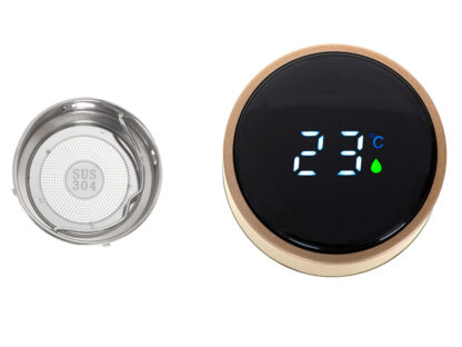 Kubek bidon termiczny termos smart LED 500ml złoty - obrazek 5