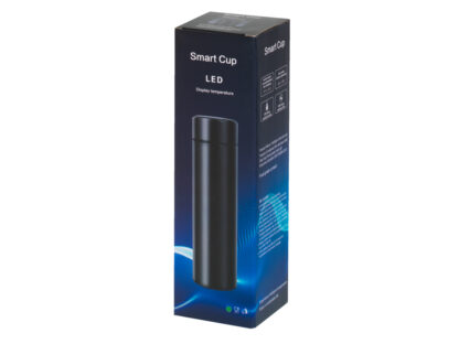 Kubek bidon termiczny termos smart LED 500ml złoty - obrazek 6