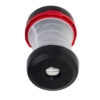 Lampa kempingowa turystyczna biwakowa latarka na baterie 2w1 3tryby LED - obrazek 7