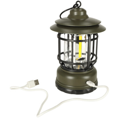 Lampa ogrodowa kempingowa na biwak z uchwytem piknik akumulatorowa USB - obrazek 7