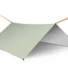 Plandeka tarp płachta biwakowa namiot na hamak osłona przeciwdeszczowa 300cm szary - obrazek 2