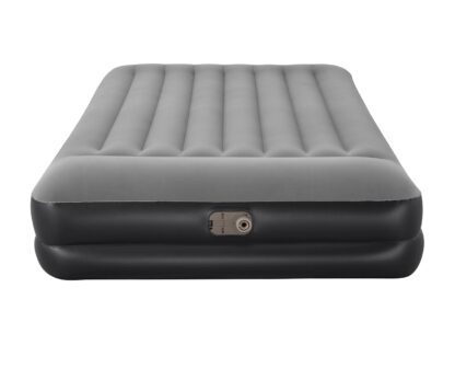 Materac dmuchany turystyczny z wbudowaną pompą powietrza Tritech Queen  2.03m x 1.52m - obrazek 4
