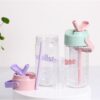 Butelka na wodę z koszyczkiem i słomką 800 ML Fortune BD35 - obrazek 2