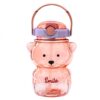 Butelka na wodę z uchwytem SWEET BEAR VIOLET 1000 ML BD26 - obrazek 2