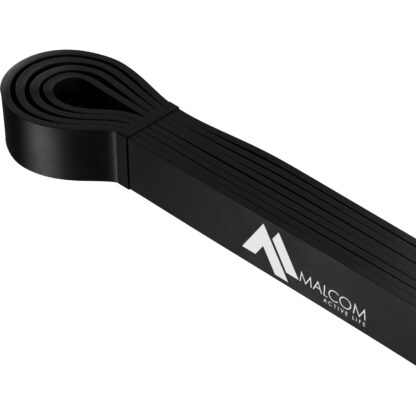 Guma oporowa do ćwiczeń gumy Powerband Czarna - obrazek 9