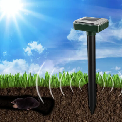 Odstraszacz kretów i gryzoni solarny 2 sztuki XL - obrazek 3