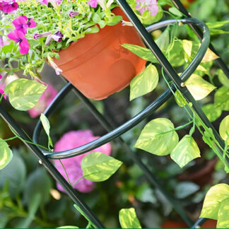 Pergola ogrodowa metalowa dzwon 190cm