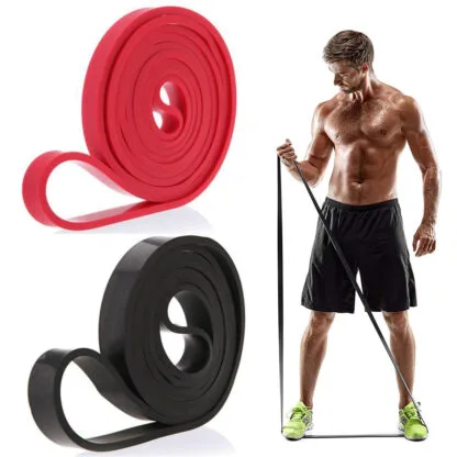 Zestaw 4 gum oporowych do ćwiczeń gumy Powerband - obrazek 9
