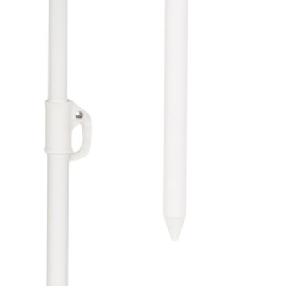 Parasol plażowy łamany wbijany 220cm Niebieski - obrazek 5