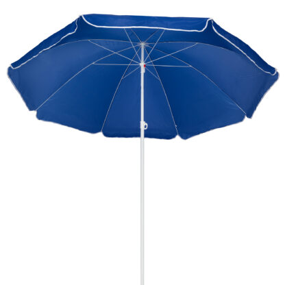 Parasol plażowy łamany wbijany 220cm Niebieski - obrazek 4