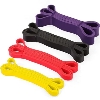 Zestaw 4 gum oporowych do ćwiczeń gumy Powerband - obrazek 6