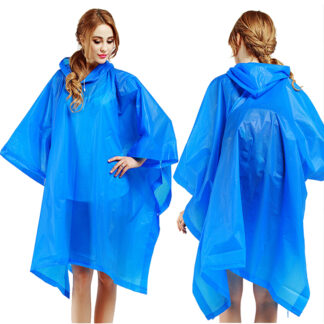 Poncho przeciwdeszczowe kieszonkowe wodoodporne