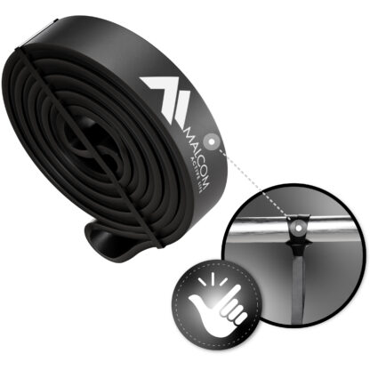 Guma oporowa do ćwiczeń gumy Powerband Czarna - obrazek 7